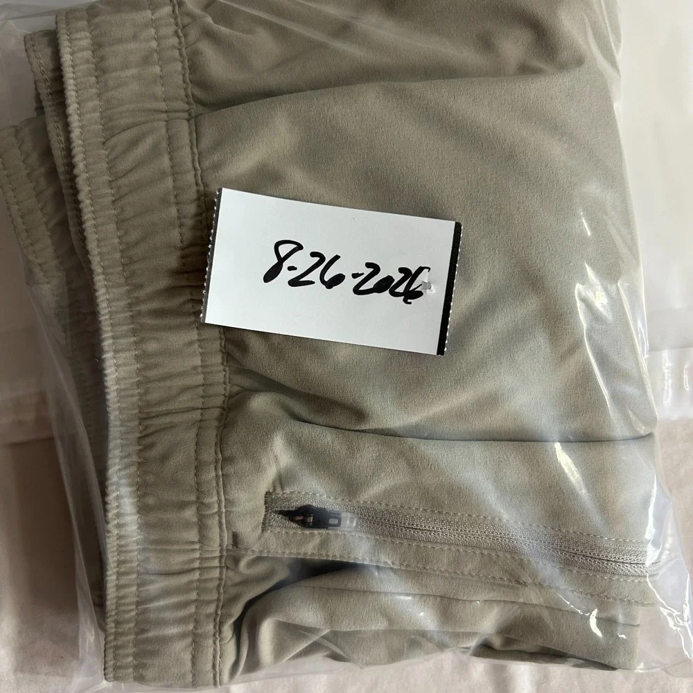 L.L.Bean Multisport Shorts XXXL Mens Sage Green Stretch Comfort Performance